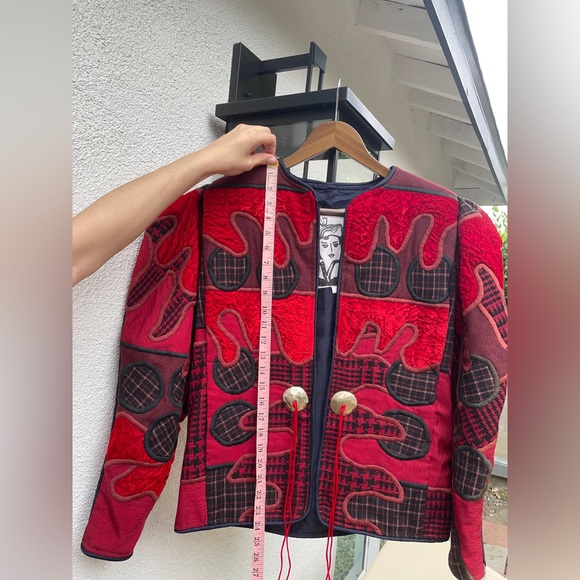 Judith Roberts Patchwork Western Jacket - Picture 9 of 12